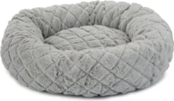 Beeztees Levisa - Kattenmand - Pluche - Grijs - 43x43x13 Cm