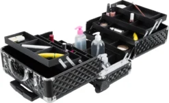 Dreamble Make-up Koffer - Make-up Trolley - Zwart - Rijdbaar - Met Wieltjes - Compact - 8 Vakken - Met Slot - 2 Sleutels 13 Dreamble Make-up Koffer - Make-up Trolley - Zwart - Rijdbaar - Met Wieltjes - Compact - 8 Vakken - Met Slot - 2 Sleutels -RHRQuality winkel 1200x732 1