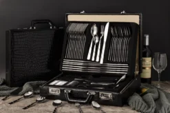 Swiss Pro+ Bestekset In Koffer-72 Delig-12 Persoons-Zwitsers Kwaliteit-Complete Set-100% Roestvrijstaal-Modern -RHRQuality winkel 1200x799 36