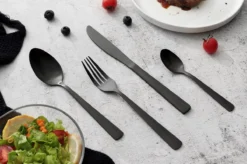 Swiss Pro+ Bestekset In Koffer-72 Delig-12 Persoons-Zwitsers Kwaliteit-Complete Set-100% Roestvrijstaal- Zwart -RHRQuality winkel 1200x799 45