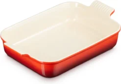 Le Creuset Ovenschaal Heritage Kersenrood 32 X 24 X 7.5 Cm -RHRQuality winkel 1200x838 2