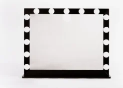 Make Up Spiegel Met Verlichting | Vivo | Hollywood Spiegel | Zwart | Touch | 3 Standen | 70x54 -RHRQuality winkel 1200x863 1