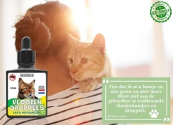 Natuurlijke Vlooiendruppels Voor Katten - Vanaf 4 Kg - 100% Natuurlijk - Vlooien - Zonder Giftige Pesticiden - 30 Ml - Speciale Formule Voor Katten - Vachtdruppels - Made In Holland -RHRQuality winkel 1200x872 1