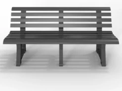 Casaria Tuinbank Orchidea – Kunststof/240kg Belastbaar – Antraciet -RHRQuality winkel 1200x897 2