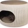 Curver Cozy Pet Home - Kattenmand - Crème - Ø 55 Cm