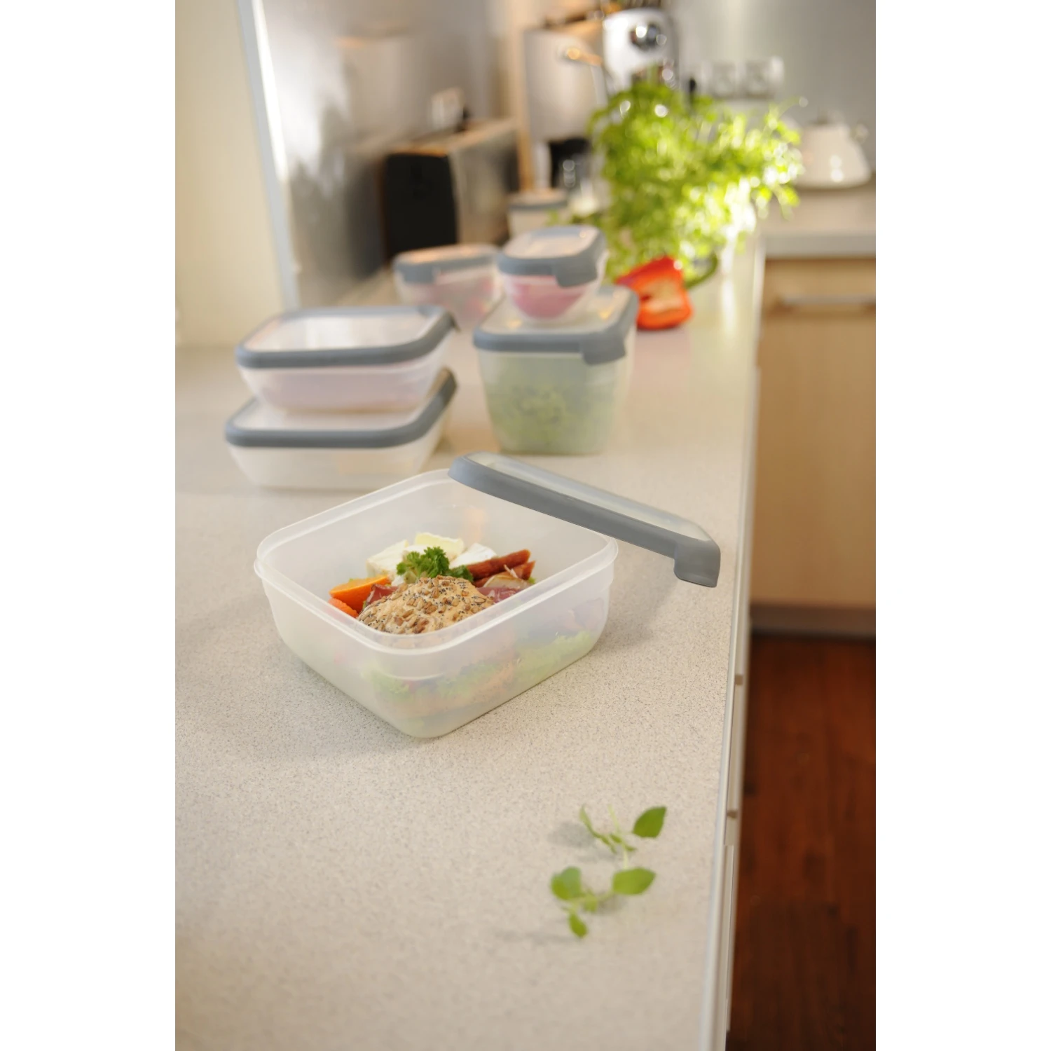 Curver Grand Chef Vershoudbak 2,5L Vierkant 4 Curver Grand Chef Vershoudbak 2,5L Vierkant - Afbeelding 4