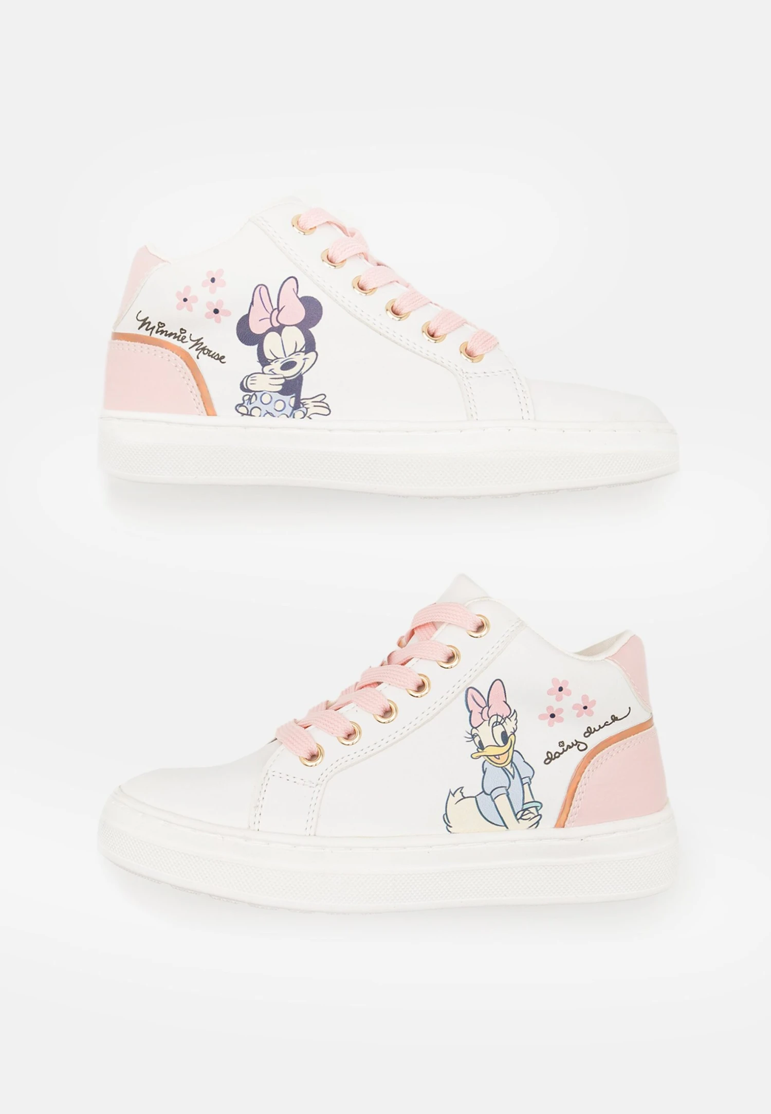 Friboo Sneakers Hoog - White 1 Friboo Sneakers Hoog - White