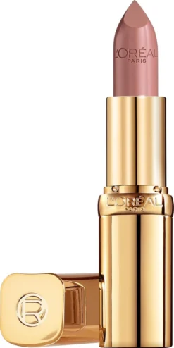 L’Oréal Paris Make-Up Designer Color Riche Satin Lipstick - 231 Sepia Silk - Nude - Verzorgende Lippenstift Met Arganolie Voor Een Comfortabel Gevoel - 4,54 Gr -RHRQuality winkel 600x1200