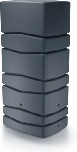 Prosperplast Regenton Aqua Tower 650 Liter - Antraciet
