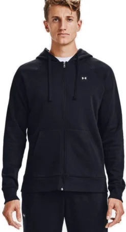 Under Armour Rival Fleece Heren Vest - Maat XL -RHRQuality winkel 655x1200 1