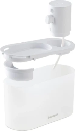 Hoopo® Agua - DRAADLOZE Waterfontein Katten - SMART Waterfontein Katten - UVC Disinfectie - 2 Liter - Automatische Katten Fontein -RHRQuality winkel 689x1200