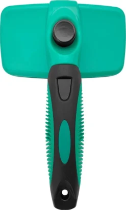 ElegaPet Hondenborstel Groen - Hondenhaar Verwijderen - Kat En Hondenkam - Slickerborstel Hond En Kat - Groomer - Ondervacht Kam Hond - Borstel Hond - Hondenborstel Langharig En Kortharig - Slickerborstel - Anti Klit/Knopen/Huidschilfers -RHRQuality winkel 723x1200