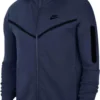 Nike M NSW TCH FLC HOODIE FZ WR Heren Vest - Maat S