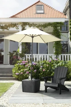 Keter Troy Adirondack Tuinstoel - 81x80x96,5cm - Grafiet -RHRQuality winkel 795x1200