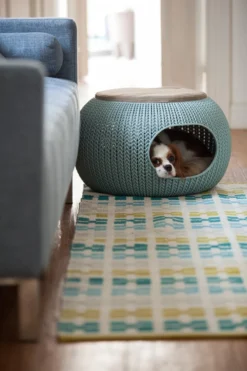 Curver Cozy Pet Home - Kattenmand - Crème - Ø 55 Cm 10 Curver Cozy Pet Home - Kattenmand - Crème - Ø 55 Cm -RHRQuality winkel 800x1200 2