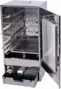 2-L Home & Garden XL Rookoven - RVS - 80x40x28 Cm - 3 Etages -RHRQuality winkel 824x1200