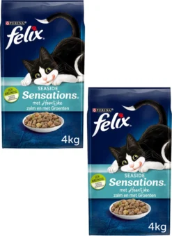 Felix Vis Sensations - Kattenvoer - 2 X 4 Kg -RHRQuality winkel 873x1200