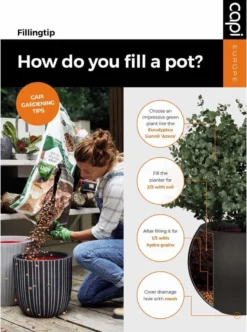 Capi Europe - Bloempot Bol Rib NL - 43x41 - Antraciet - Voor Binnen En Buiten - KOFZ933 -RHRQuality winkel 892x1200 1