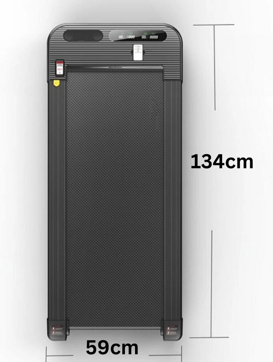 Merkloos Wandelband- Loopband Inklapbaar Met App- Walking Pad Extra Compact- Loopband Bureau-Zwart 8 Merkloos Wandelband- Loopband Inklapbaar Met App- Walking Pad Extra Compact- Loopband Bureau-Zwart - Afbeelding 8