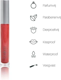 Blèzi® Lip Fix 70 Brilliant Cherry - Lipstick - Lippenstift Langhoudend - Rood Roze -RHRQuality winkel 914x1200