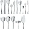 Amefa Rossini 66 Delige Bestekset - Uitgebreide Complete Set Inclusief Serveer Bestek En Vismessen - 6 Personen