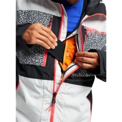 Burton M Frostner Jacket -RHRQuality winkel Burton M Frostner Jacket 021 lnrgry pjprnt trublk 2022 5