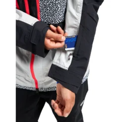 Burton M Frostner Jacket -RHRQuality winkel Burton M Frostner Jacket 021 lnrgry pjprnt trublk 2022 7