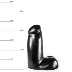 Dinoo - Dildo Karonga 23,5 X 9,5 Cm - Zwart -RHRQuality winkel Dinoo Dildo Karonga 235 x 95 cm zwart 3