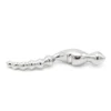 Kiotos Steel - Curve Steel Dildo Ridges - Dildo Met Ribbels - RVS