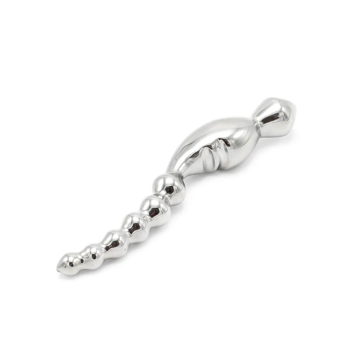 Kiotos Steel - Curve Steel Dildo Ridges - Dildo Met Ribbels - RVS 4 Kiotos Steel - Curve Steel Dildo Ridges - Dildo Met Ribbels - RVS - Afbeelding 4