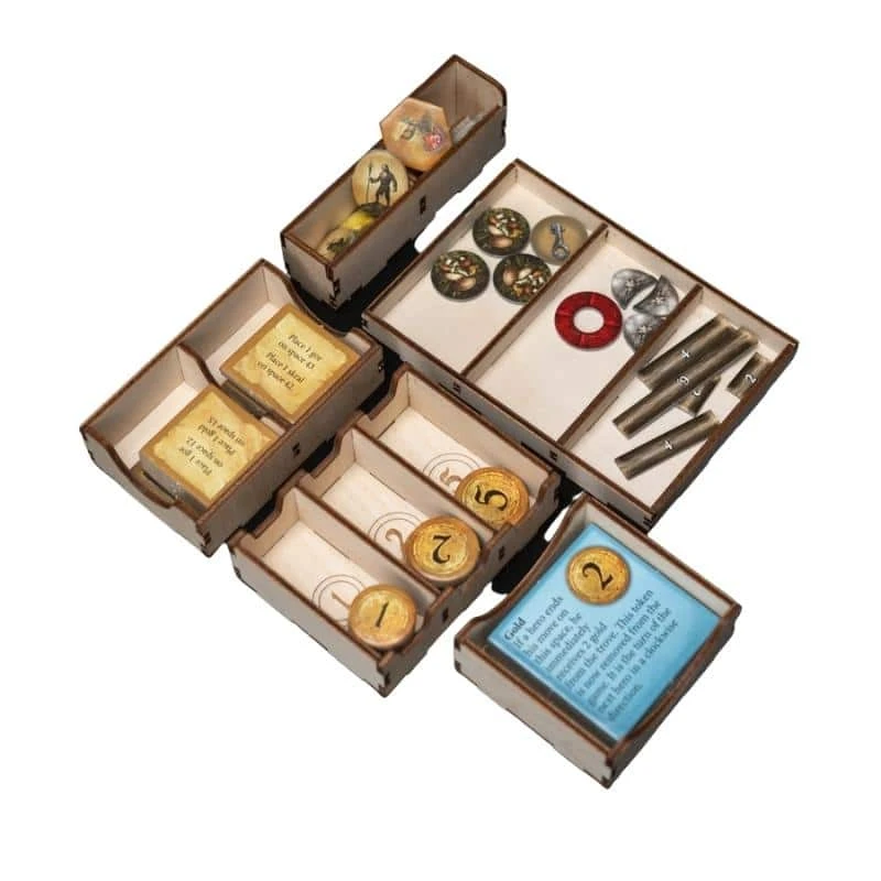 Laserox Houten Insert De Legenden Van Andor – Insert 2 Laserox Houten Insert De Legenden Van Andor – Insert - Afbeelding 2