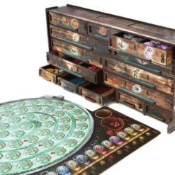 E-Raptor Houten Insert De Kwakzalvers Van Kakelenburg + Uitbreidingen UV Print – Insert -RHRQuality winkel bordspel inserts e raptor houten insert de kwakzalvers van kakelenburg uitbreidingen uv print 5