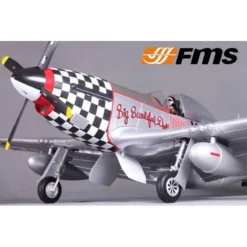 FMS P-51 Big Beautiful Doll V8 1400mm PNP -RHRQuality winkel fms p 51 big beautiful doll v8 1400mm pnp 4