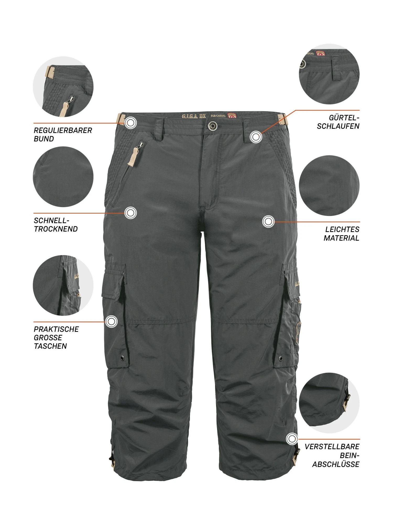 G.I.G.A. DX By Killtec Driekwartbroek Enrik - Enrik - Enrik 3 G.I.G.A. DX By Killtec Driekwartbroek Enrik - Enrik - Enrik - Afbeelding 3