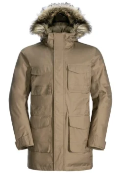 Jack Wolfskin Parka WINTERFROST DOWN PARKA M -RHRQuality winkel jack wolfskin parka winterfrost down parka m beige 6