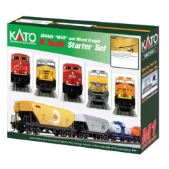 Kato N Scale ES44AC Freight Train Set, UP
