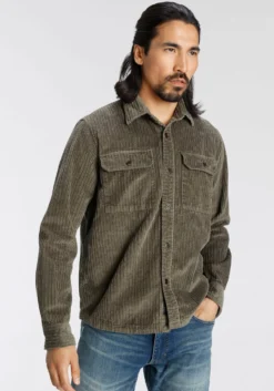 Jack Wolfskin Parka WINTERFROST DOWN PARKA M -RHRQuality winkel lerros overhemd met lange mouwen van breedribcord groen scaled