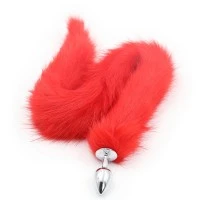 Metalen Buttplug Bruine Vossenstaart 28 - 70 Mm 5 Metalen Buttplug Bruine Vossenstaart 28 - 70 Mm - Afbeelding 5