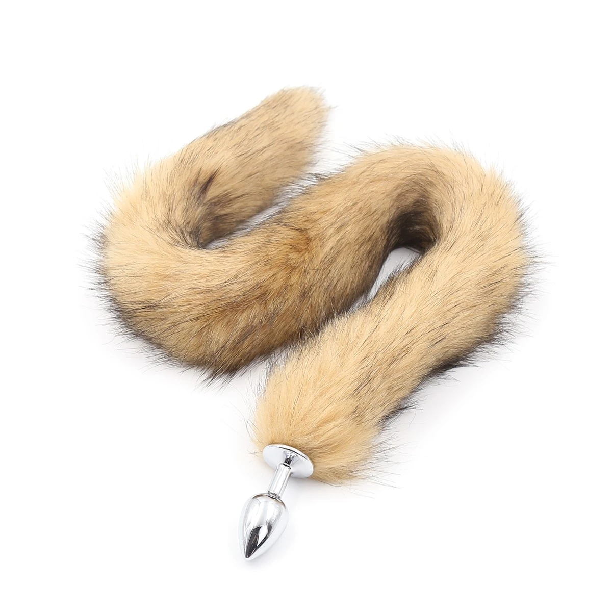 Metalen Buttplug Bruine Vossenstaart 28 - 70 Mm 3 Metalen Buttplug Bruine Vossenstaart 28 - 70 Mm - Afbeelding 3